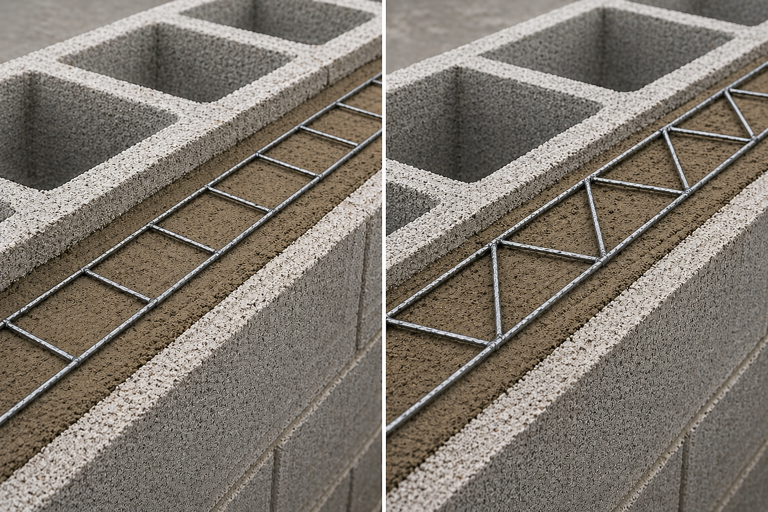 Ladder Joint Reinforcement vs. Truss: Key Differences and When to Use Each